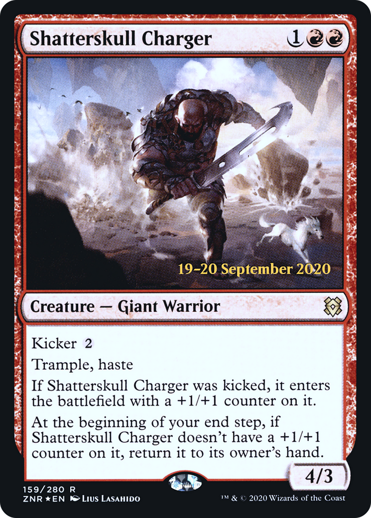 Shatterskull Charger (PRE-159S) - Zendikar Rising Promos Foil
