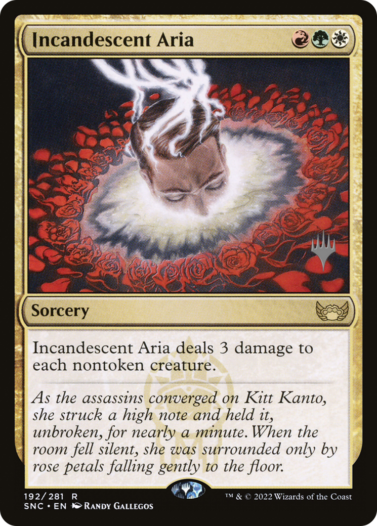 Incandescent Aria (PPSNC-192) - Streets of New Capenna Promos