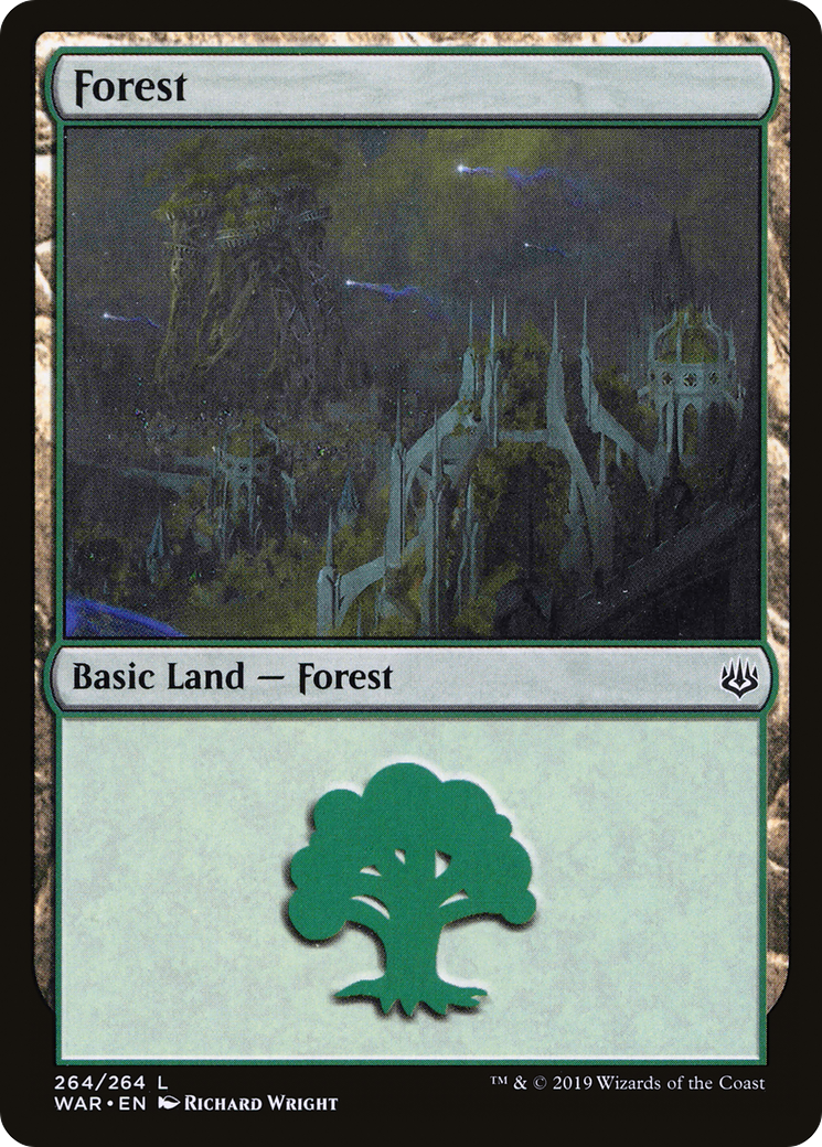 Forest (264) (WAR-264) - War of the Spark Foil