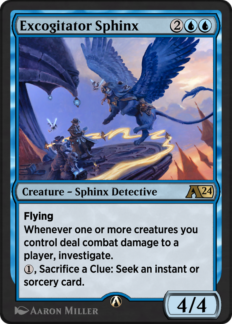 Excogitator Sphinx (YMKM-006) - Alchemy: Murders at Karlov Manor