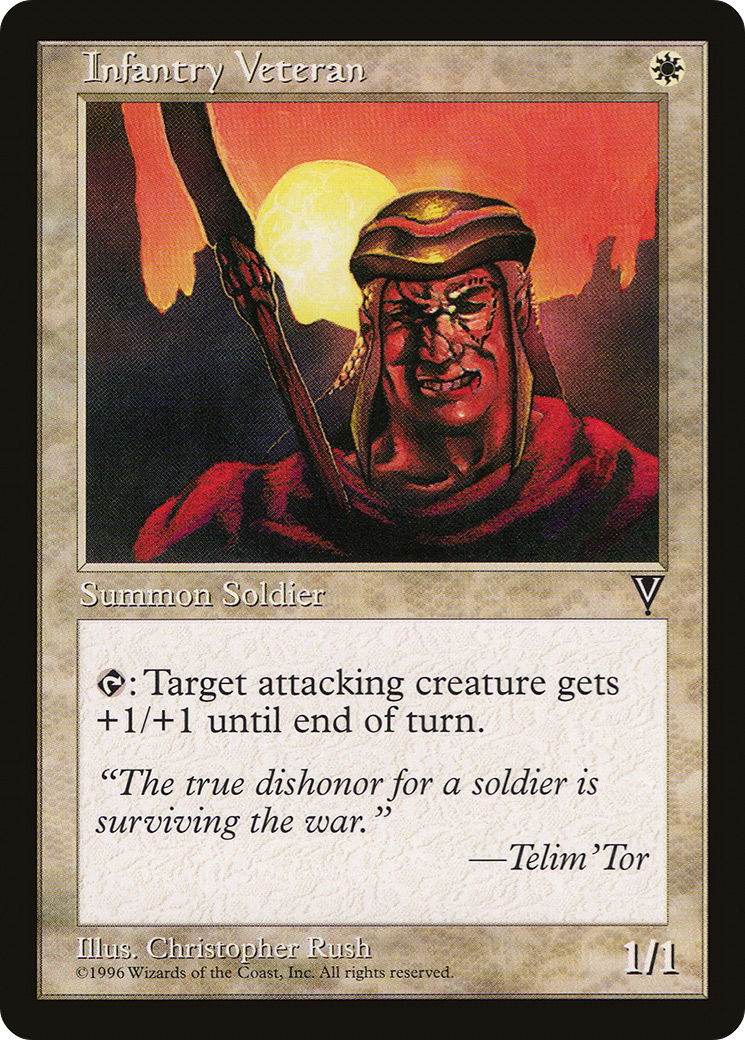 Infantry Veteran (VIS-) - Visions
