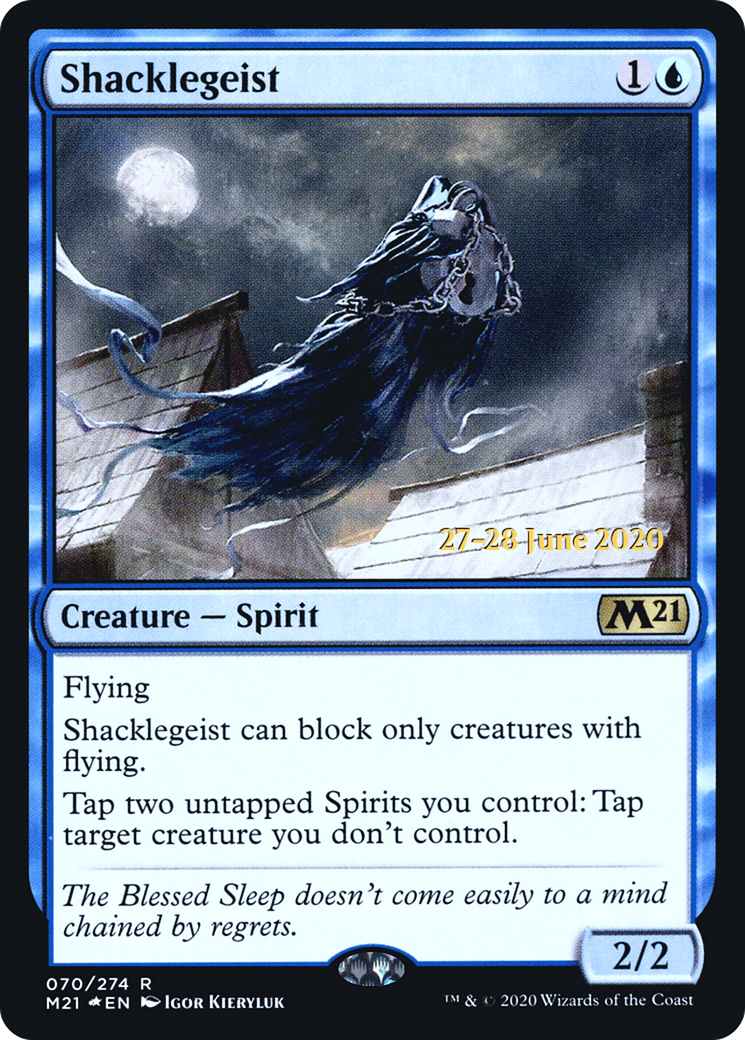 Shacklegeist (PRE-70S) - Core Set 2021 Promos Foil