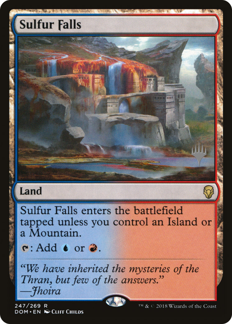 Sulfur Falls (PPM20-247) - Dominaria Promos