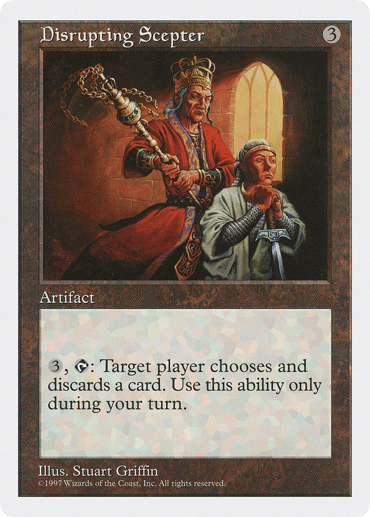 Disrupting Scepter (5ED-) - Fifth Edition