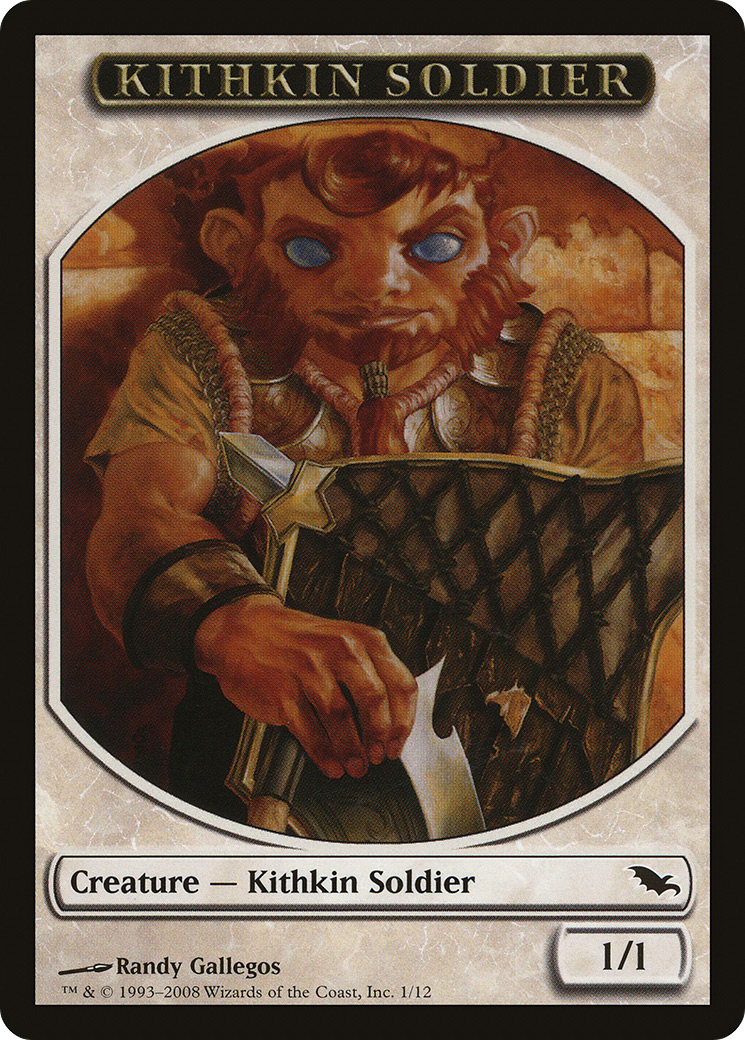 Kithkin Soldier Token (SHM-001) - Shadowmoor Tokens