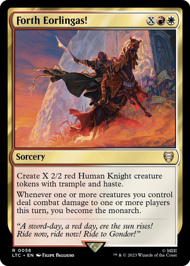Forth Eorlingas! (LTC-056) - Tales of Middle-earth Commander