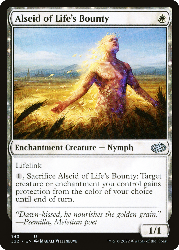 Alseid of Life's Bounty (J22-143) - Jumpstart 2022: (enchantment)