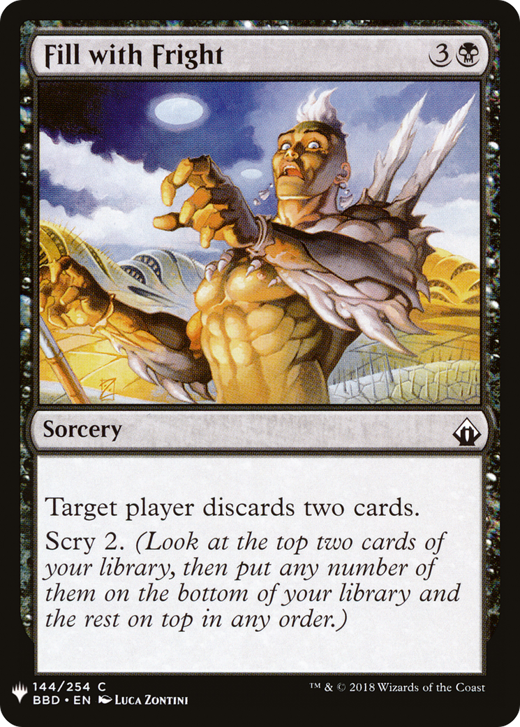 Fill with Fright (LIST-BBD-144) - The List