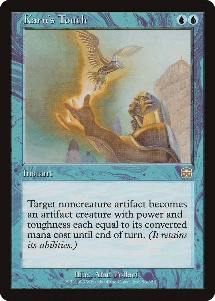Karn's Touch (MMQ-086) - Mercadian Masques Foil