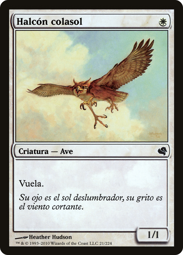 Suntail Hawk (Spanish) - "Halcon colasol" (PS11-021) - Salvat 2011