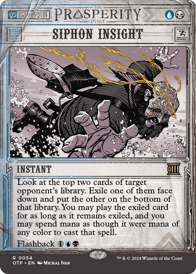 Siphon Insight (OTP-054) - Breaking News: (Showcase) (Borderless)