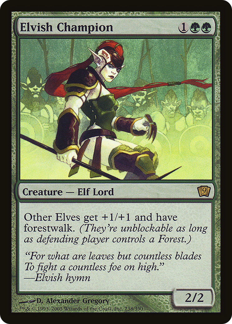 Elvish Champion (9ED-) - 9th Edition