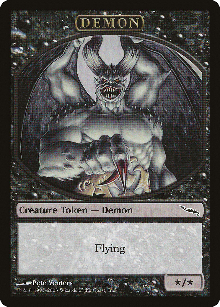 Demon Token (MRD) (MPRP-) - Magic Player Rewards 2003