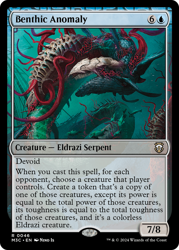 Benthic Anomaly (M3C-046) - Modern Horizons 3 Commander: (devoid)
