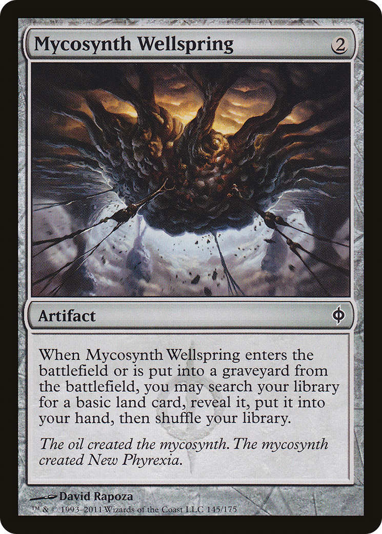 Mycosynth Wellspring (NPH-145) - New Phyrexia Foil
