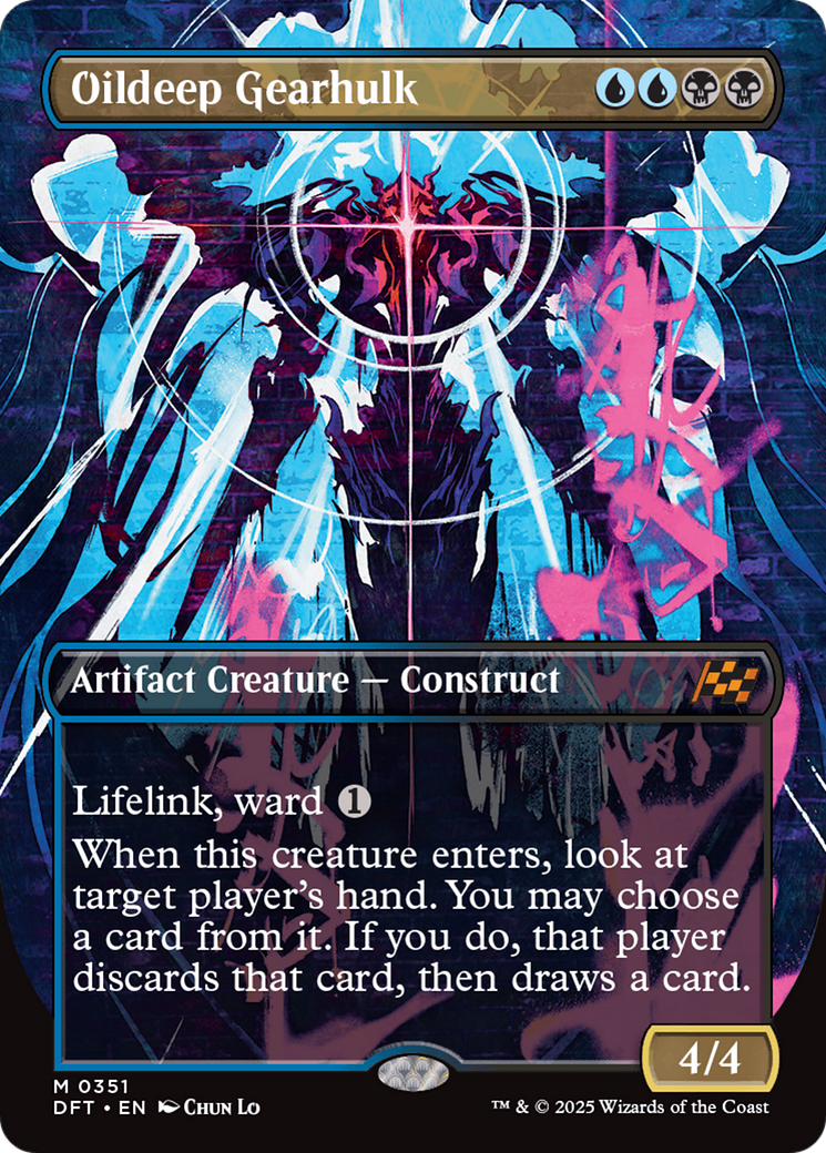 Oildeep Gearhulk (Borderless) (DFT-351) - Aetherdrift Foil