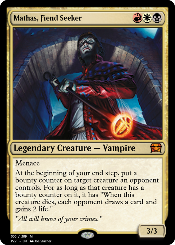 Mathas, Fiend Seeker (PZ2-65759) - Treasure Chest