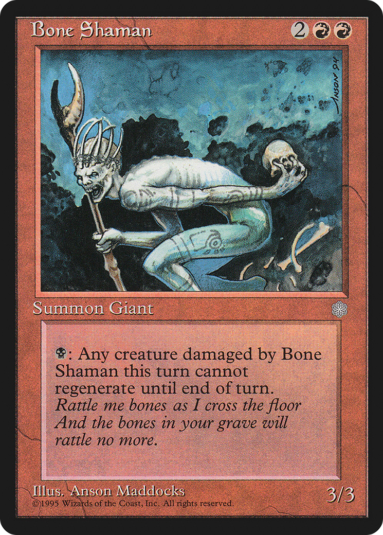 Bone Shaman (ICE-) - Ice Age