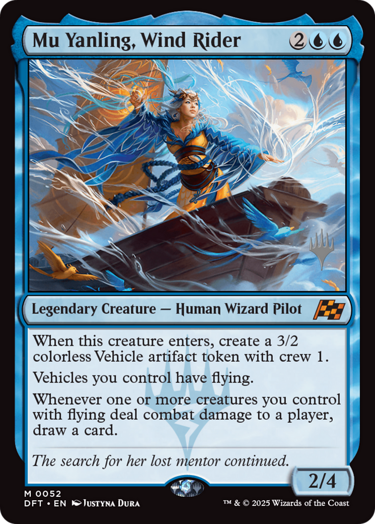 Mu Yanling, Wind Rider (PPDFT-052) - Promo Pack: Aetherdrift