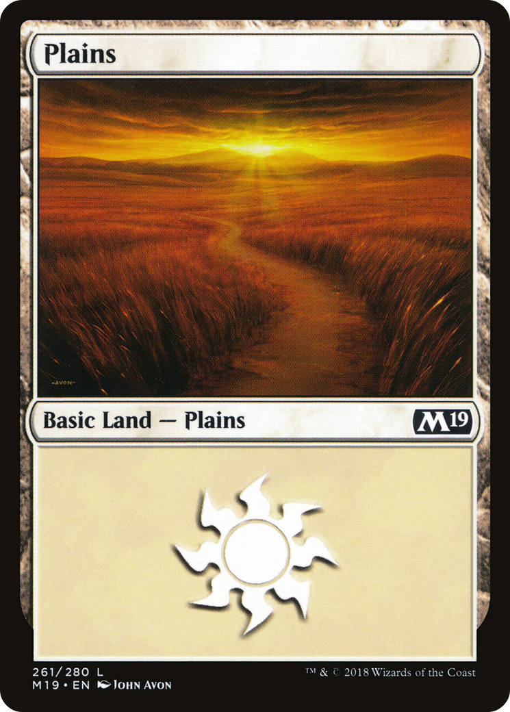 Plains (261) (M19-261) - Core Set 2019