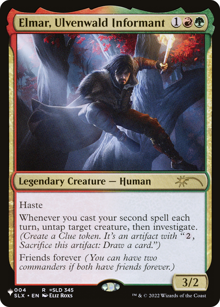 Elmar, Ulvenwald Informant (LIST-SLX-4) - The List