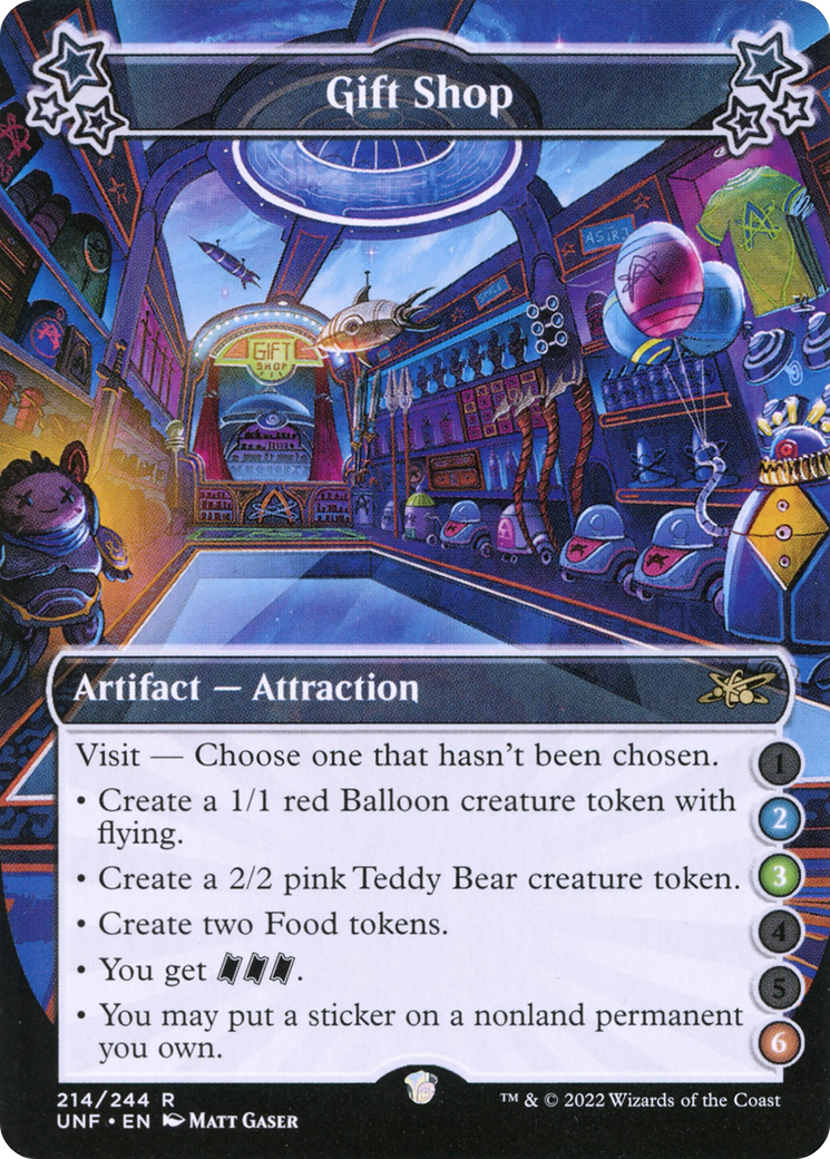 Gift Shop (2-3-6) (UNF-214) - Unfinity Foil