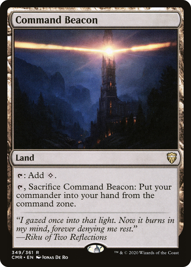 Command Beacon (CMR-349) - Commander Legends Foil