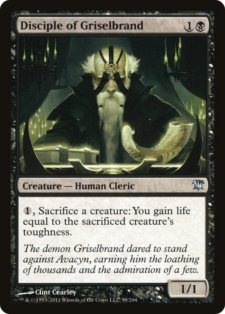 Disciple of Griselbrand (ISD-098) - Innistrad