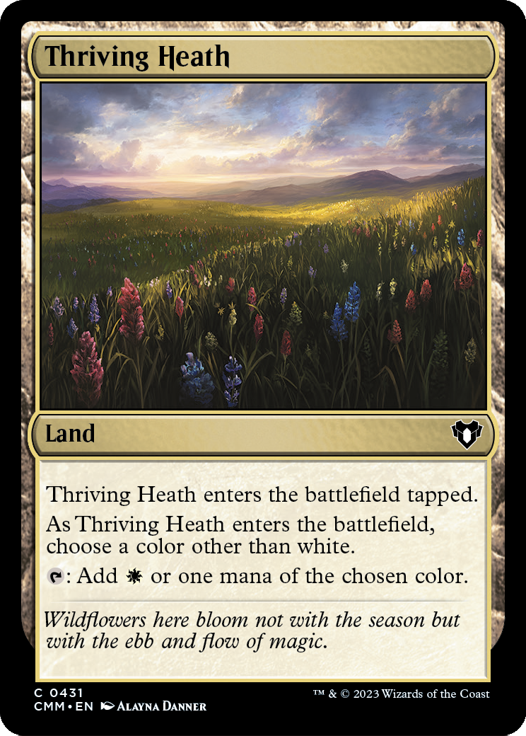 Thriving Heath (CMM-431) - Commander Masters Foil