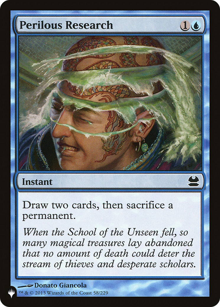 Perilous Research (LIST-MMA-58) - The List