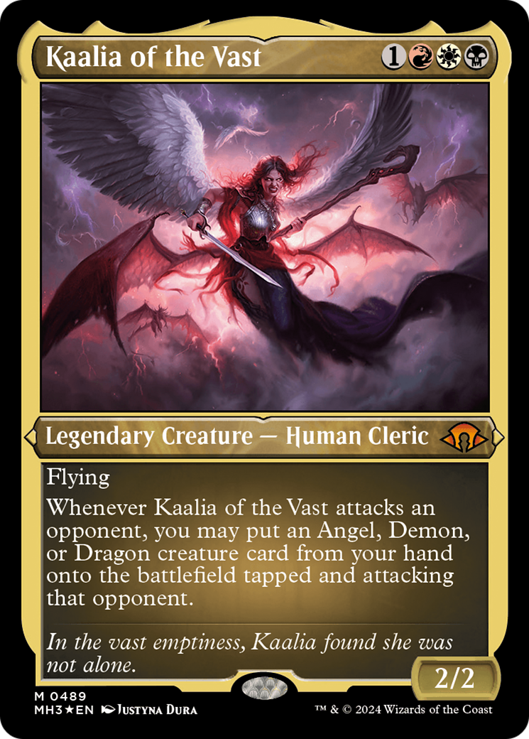 Kaalia of the Vast (Foil Etched) (MH3-489) - Modern Horizons 3 Foil
