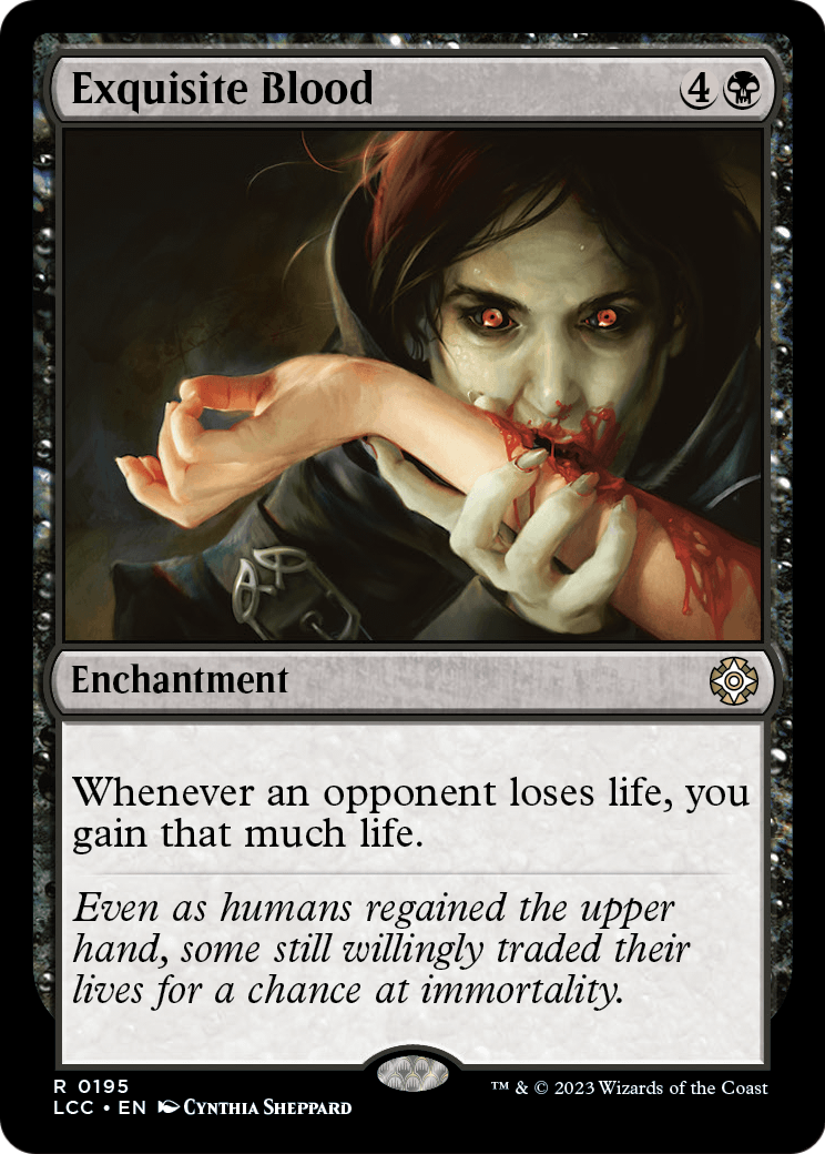Exquisite Blood (LCC-195) - The Lost Caverns of Ixalan Commander