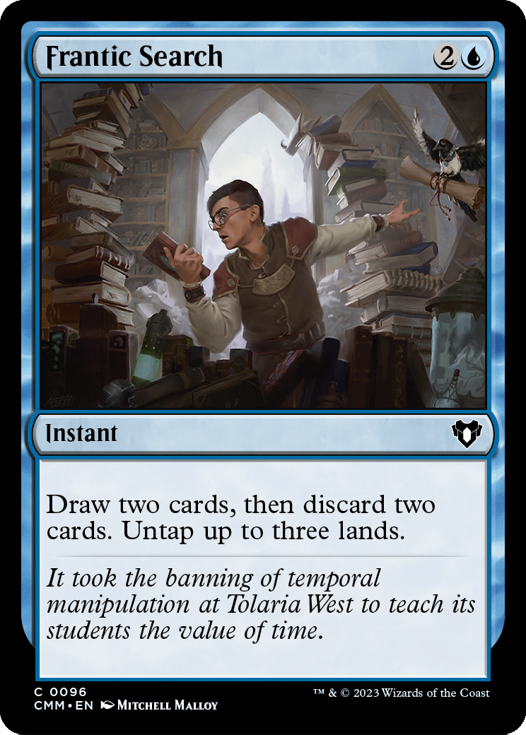 Frantic Search (CMM-096) - Commander Masters