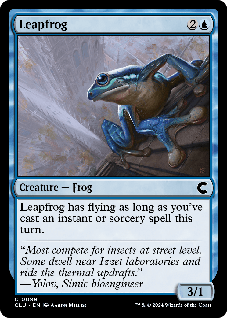 Leapfrog (CLU-089) - Ravnica: Clue Edition