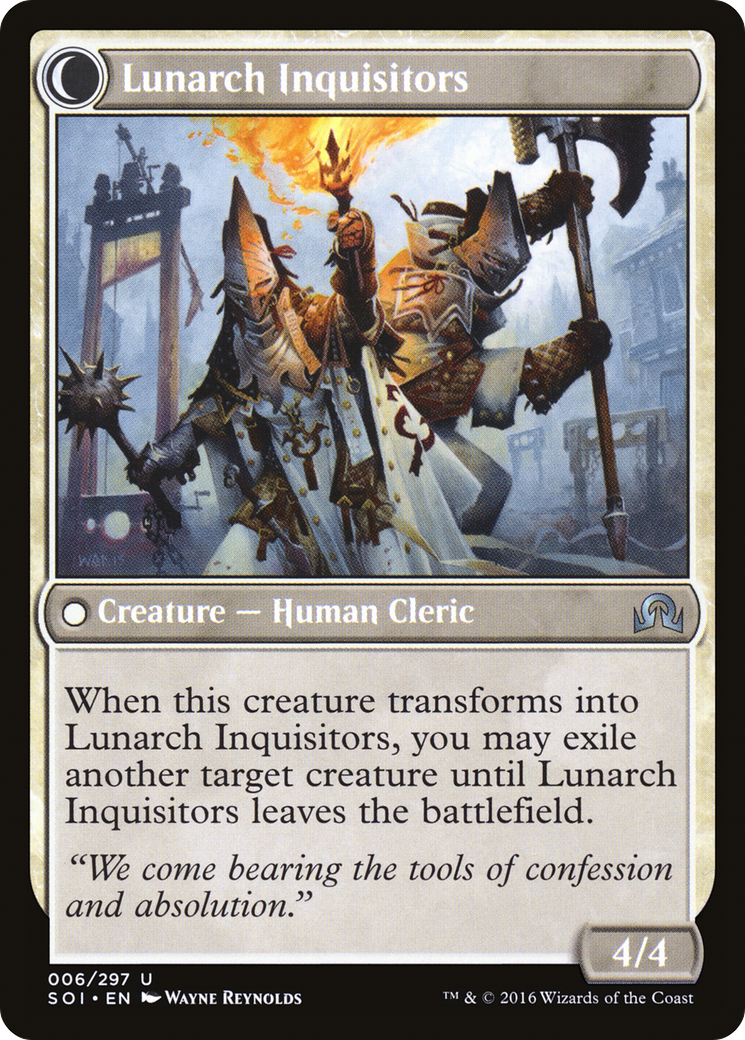 Avacynian Missionaries (SOI-006) - Shadows over Innistrad: (Double Faced Transform) Foil