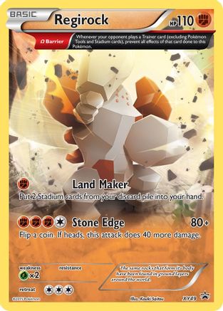 Regirock - XY49 - Holofoil XY Promos - Promo