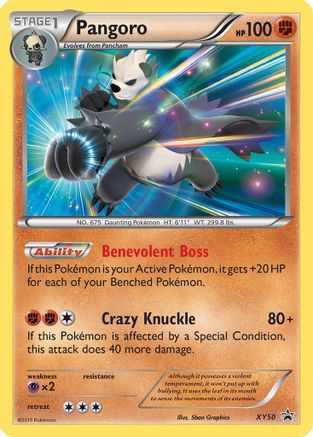 Pangoro - XY50 - Holofoil XY Promos - Promo