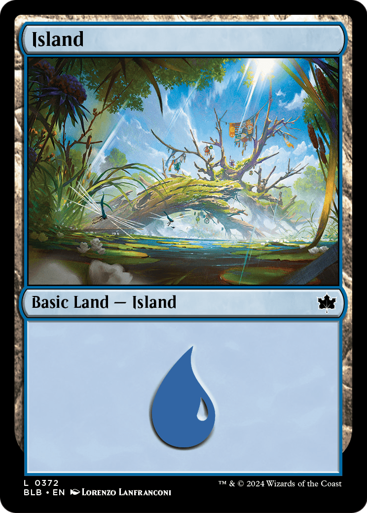 Island (0372) (BLB-372) - Bloomburrow Foil
