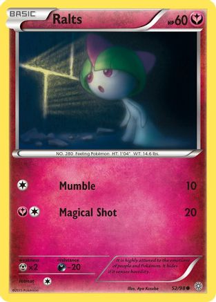 Ralts 052 XY Ancient Origins - Common