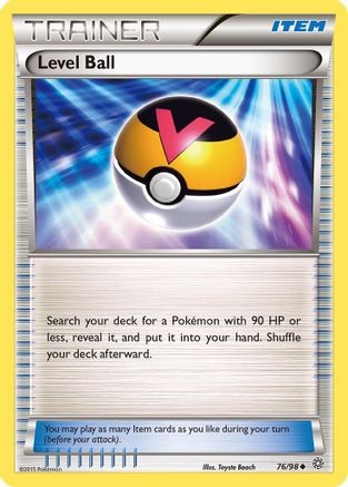 Level Ball 076 XY Ancient Origins - Uncommon