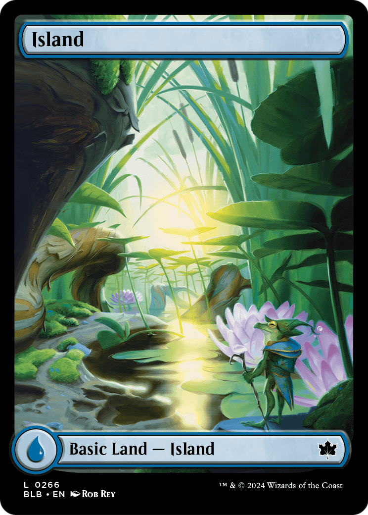Island (0266) (BLB-266) - Bloomburrow Foil