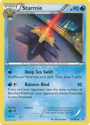 Starmie 030 XY BREAKthrough - Uncommon