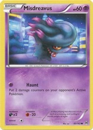 Misdreavus 065 XY BREAKthrough - Common