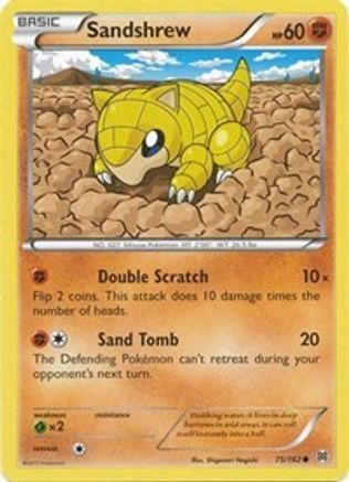 Sandshrew 075 XY BREAKthrough - Common