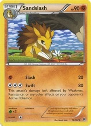 Sandslash 076 XY BREAKthrough - Uncommon
