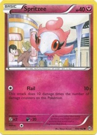 Spritzee 105 - Reverse Holofoil XY BREAKthrough - Common
