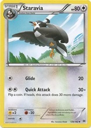 Staravia 126 XY BREAKthrough - Uncommon