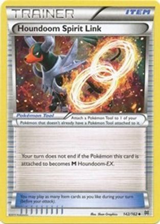 Houndoom Spirit Link 142 XY BREAKthrough - Uncommon