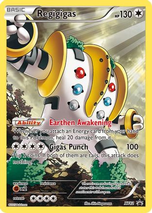 Regigigas (Full Art Promo) XY82 - Holofoil XY Promos - Promo