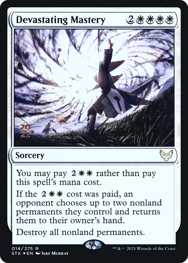 Devastating Mastery (PRE-14S) - Strixhaven: School of Mages Promos Foil